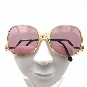 Vintage Berdel Translucent Oval Sunglasses Frames